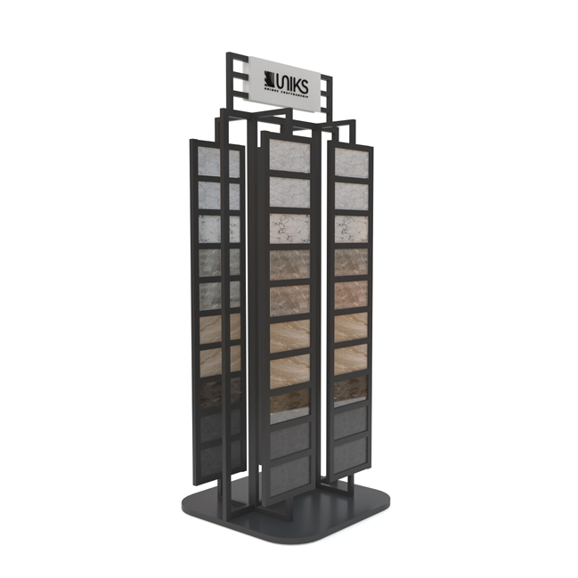 Tower tile rack