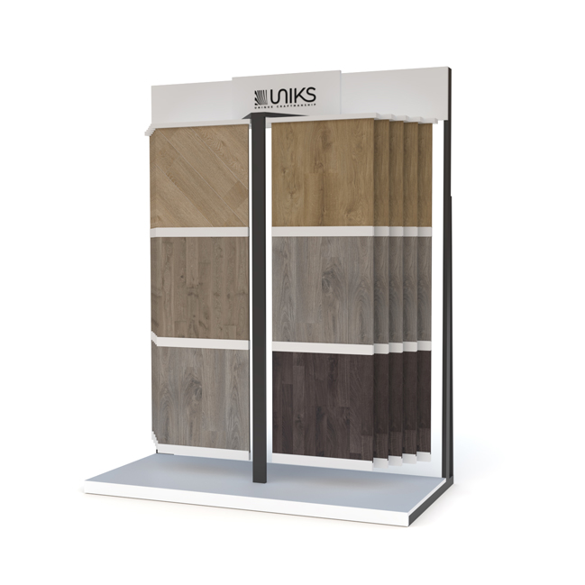 Door frame -like floor rack