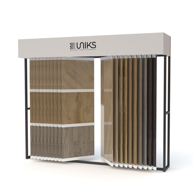 Door frame -like floor rack