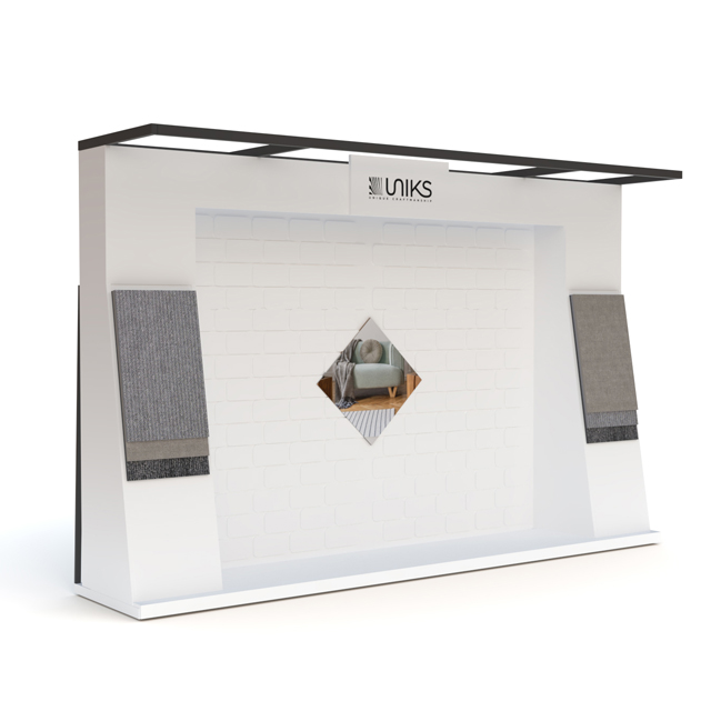 Reluctant carpet rack