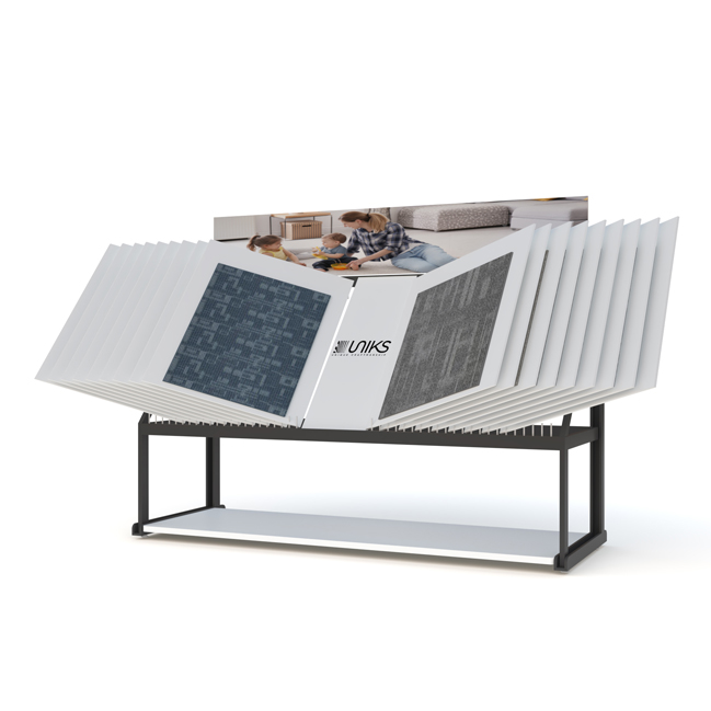 Door frame carpet rack